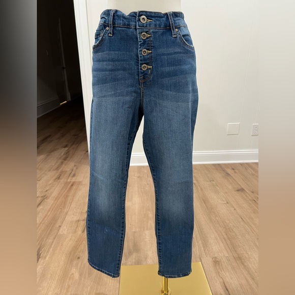 Jessica Simpson Forever Rolled Skinny Jeans Size 32 - Picture 1 of 16